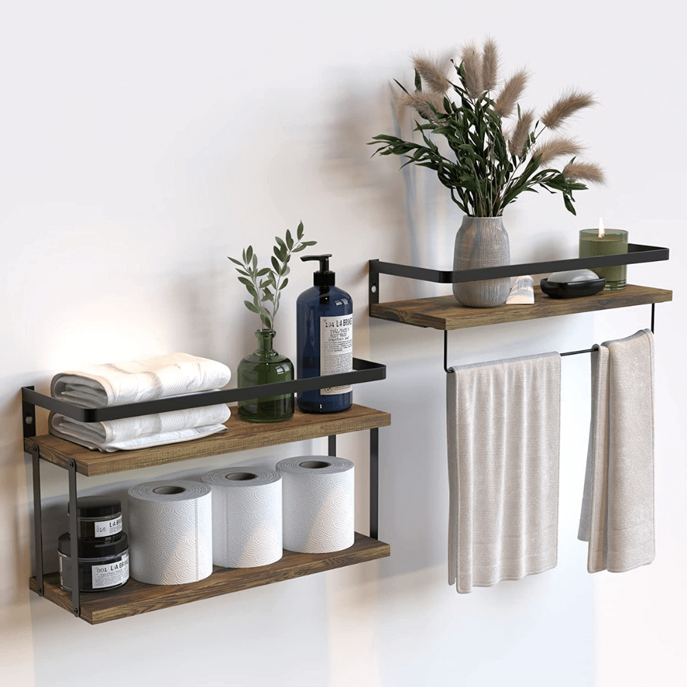 Introducing Rustic Bathroom Shelves to Your Home
