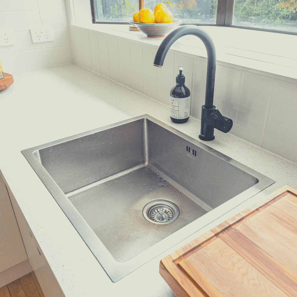 telescopic sink storage rack