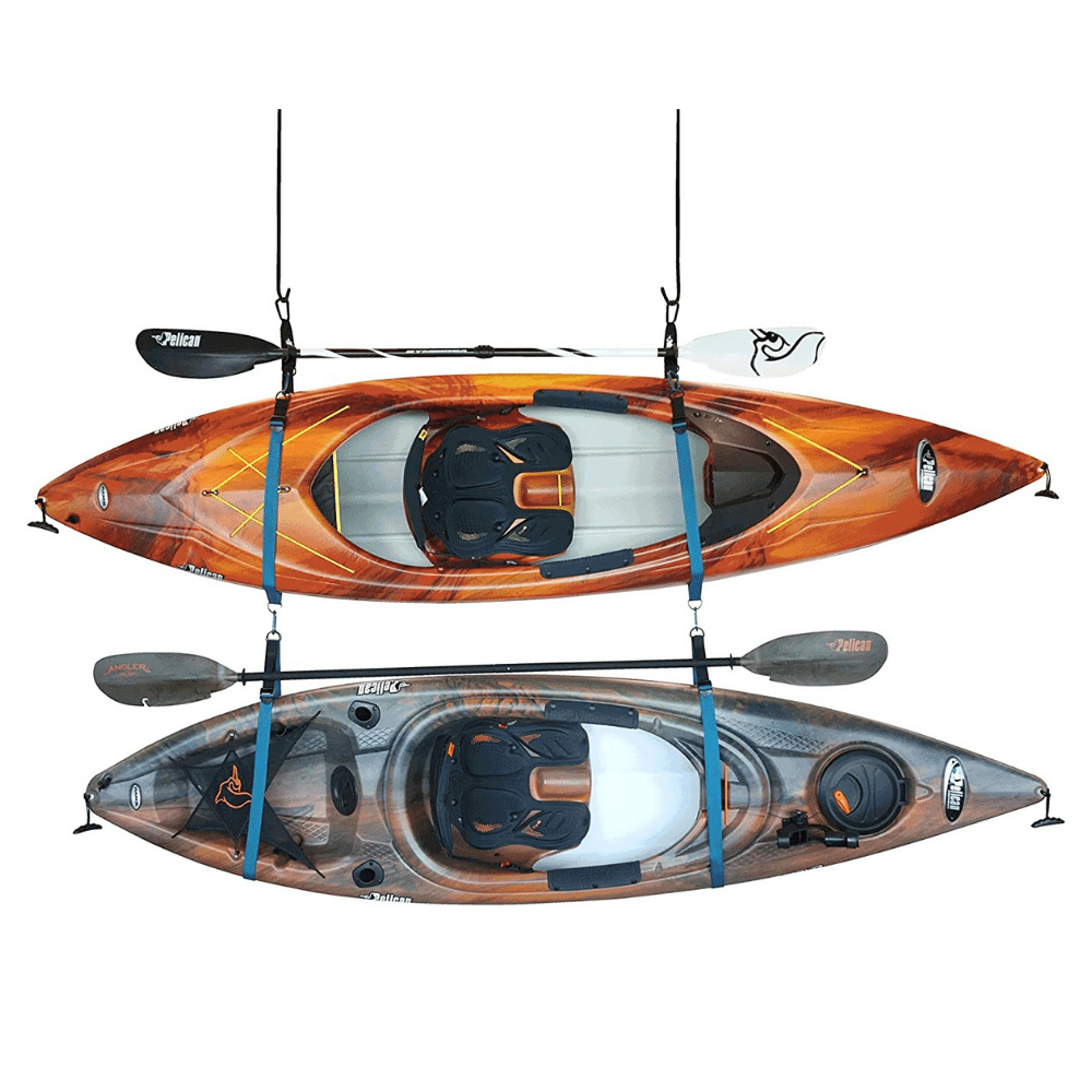storage for kayaks in garage