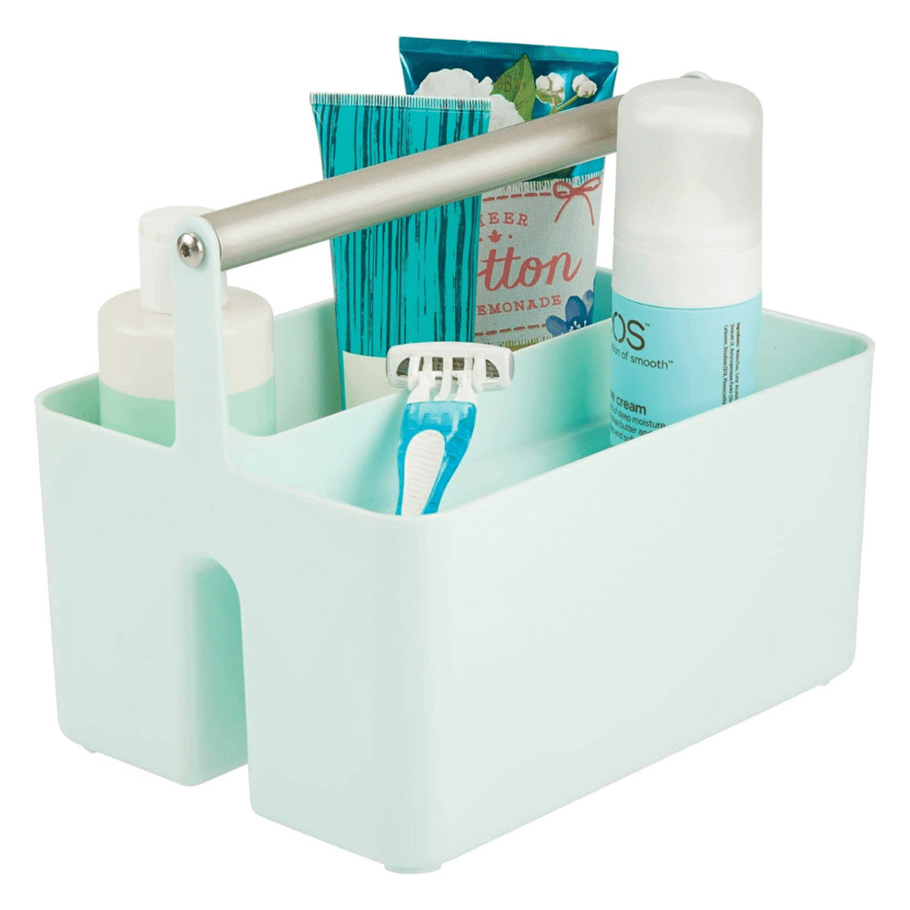 plastic shower caddy