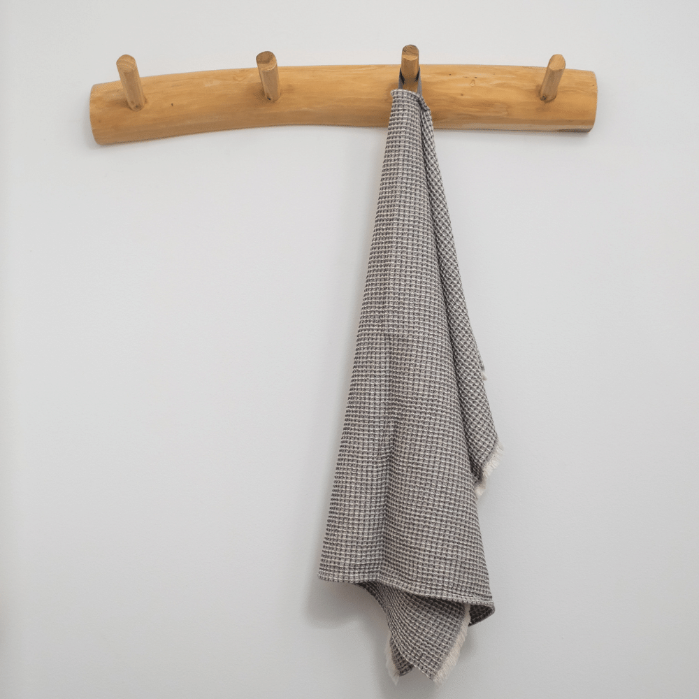 wood towel rack