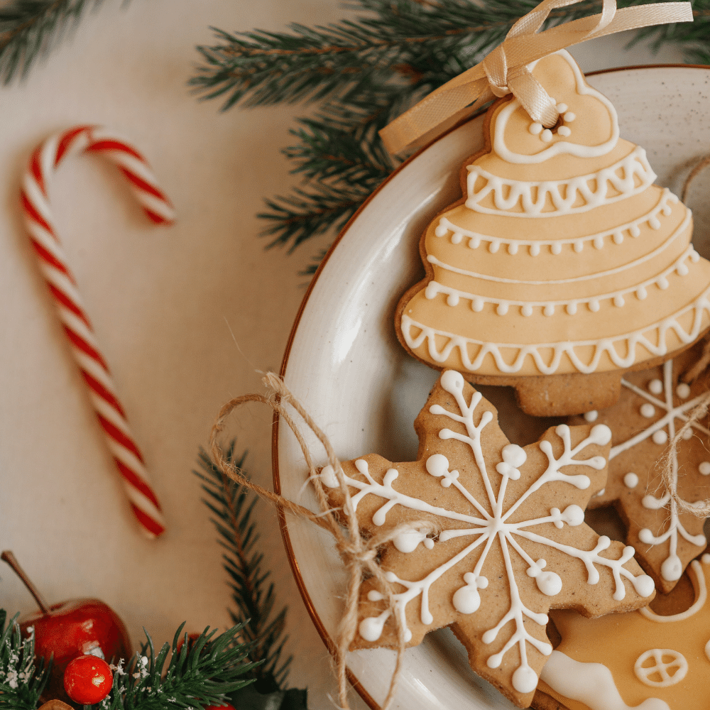 christmas canisters