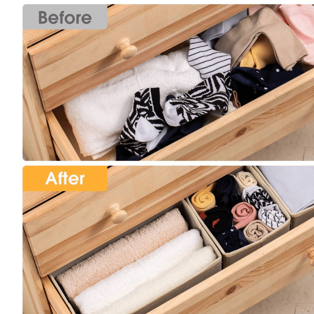 fabric drawer organizer