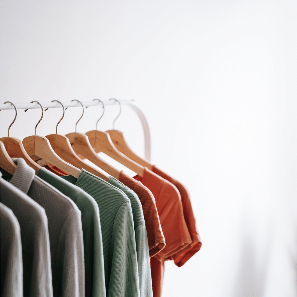 hanger storage rack