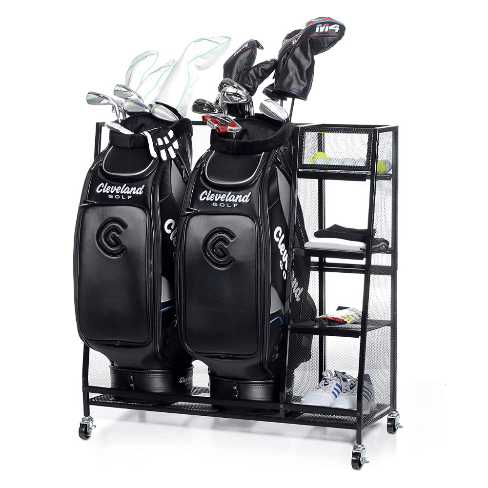 golf bag garage storage