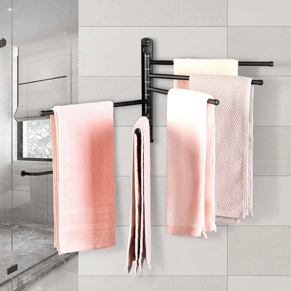 swivel towel rack