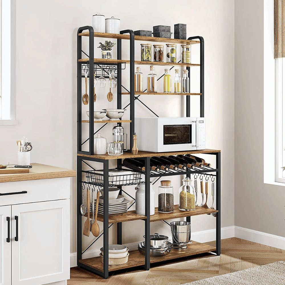 Top 5 Bakers Racks with Wine Storage Reviews